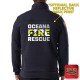 "OCEANA FIRE RESCUE" (NAVY) WATER-REPELLENT JOB SHIRT 2.0
