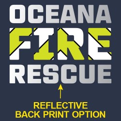"OCEANA FIRE RESCUE" 5.11 STATION WEAR LONG SLEEVE T-SHIRT