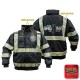 "DEKALB COUNTY STATION 8" GAME - The G-CLIPSE Line™ Bomber with Hideaway Hood (BLACK)