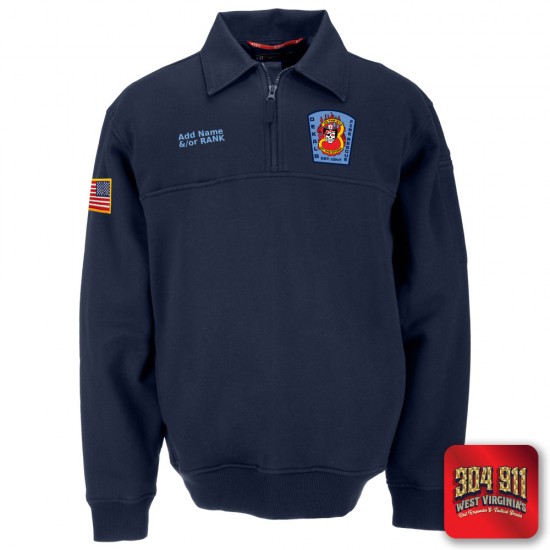 "DEKALB FIRE RESCUE STATION 3" 5.11 JOB SHIRT 2.0 WITH CANVAS DETAILS
