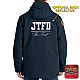 "JACKSON TRAIL FIRE DEPARTMENT" (NAVY) Carhartt® Super Dux™ Insulated Hooded Coat