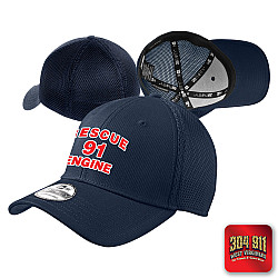 "JACKSON TRAIL RESCUE ENGINE 91" New Era® - Stretch Mesh Cap