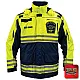 "BELINGTON VOL. FIRE DEPARTMENT" GAME - HIGH VIZ RESCUE JACKET PARKA (NAVY)
