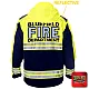 "BLUEFIELD WV FIRE DEPARTMENT" GAME - HIGH VIZ RESCUE JACKET PARKA (NAVY)
