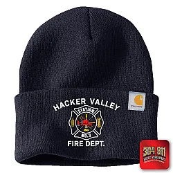 "HACKER VALLEY FIRE DEPARTMENT" Carhartt® Watch Cap 2.0