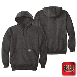 "BLANK" CARBON HEATHER Carhartt ® Rain Defender ® Paxton Heavyweight Hooded Sweatshirt