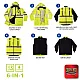 "HACKER VALLEY FIRE DEPARTMENT" GAME - The 6 in 1 Jacket (NEON LIME)