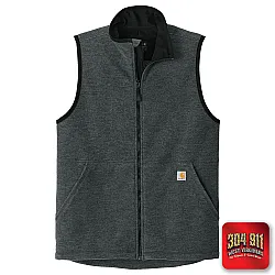 "BLANK" (CARBON HEATHER) Carhartt® Textured Fleece Vest