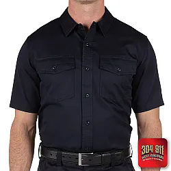 "BLANK" 5.11 - COMPANY SHORT SLEEVE SHIRT (NAVY)