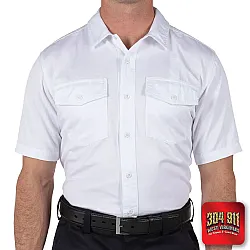 "BLANK" 5.11 - COMPANY SHORT SLEEVE SHIRT (WHITE)