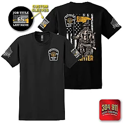 "BELINGTON VOL. FIRE DEPARTMENT - FIREFIGHTER" Gildan® - DryBlend® 50 Cotton/50 Poly T-Shirt