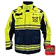 "JUNIOR VOLUNTEER FIRE DEPARTMENT" GAME - HIGH VIZ RESCUE JACKET PARKA (NAVY)