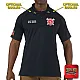 "JUNIOR VOLUNTEER FIRE DEPARTMENT" (EMBROIDERY) PERFORMANCE SHORT SLEEVE POLO TECH