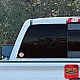 "JUNIOR VOLUNTEER FIRE DEPARTMENT" REFLECTIVE DECAL (4")