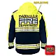 "DANVILLE VOL FIRE DEPARTMENT" GAME - HIGH VIZ RESCUE JACKET PARKA (NAVY)
