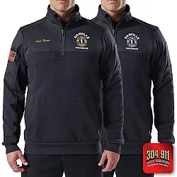 "DANVILLE VOL FIRE DEPARTMENT" (NAVY) WATER-REPELLENT JOB SHIRT 2.0
