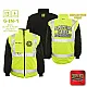 "SALEM FIRE DEPARTMENT" GAME - The 6 in 1 Jacket (NEON LIME)