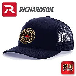 "JANE LEW FIRE DEPARTMENT" NAVY RICHARDSON 112 | TRUCKER HAT