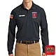"WESTON FIRE DEPARTMENT" (EMBROIDERY) CornerStone® - Select Long Sleeve Snag-Proof Tactical Polo (CHARCOAL)