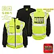 "BLUESTONE VALLEY VOL FIRE DEPT" GAME - The 6 in 1 Jacket (NEON LIME)