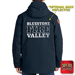 "BLUESTONE VALLEY VOL FIRE DEPT" (NAVY) Carhartt® Super Dux™ Insulated Hooded Coat