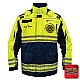 "LINDSIDE VOL FIRE DEPARTMENT" GAME - HIGH VIZ RESCUE JACKET PARKA (NAVY)