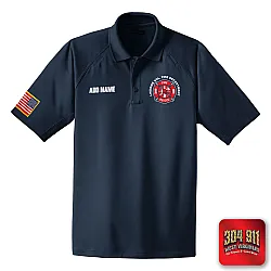 "LINDSIDE VOL FIRE DEPARTMENT" (EMBROIDERY) CornerStone® - Select Snag-Proof Tactical Polo (NAVY)
