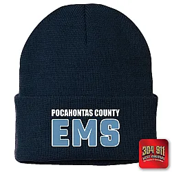 "POCAHONTAS COUNTY EMS" (NAVY) Port & Company® - Knit Cap
