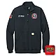 "SHAVERS FORK FIRE RESCUE" NEW NAVY Carhartt® Midweight 1/4-Zip Mock Neck Sweatshirt