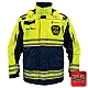 "GHENT VOL FIRE DEPT" GAME - HIGH VIZ RESCUE JACKET PARKA (NAVY)