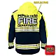 "PIPESTEM VOL FIRE DEPARTMENT" GAME - HIGH VIZ RESCUE JACKET PARKA (NAVY)