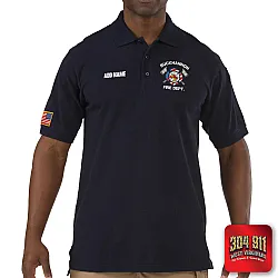 "BUCKHANNON FIRE DEPARTMENT" (VOLUNTEER GEAR) PROFESSIONAL SHORT SLEEVE POLO