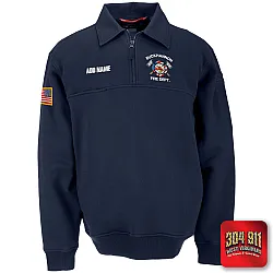 "BUCKHANNON FIRE DEPARTMENT" (VOLUNTEER GEAR) 5.11 JOB SHIRT 2.0 WITH CANVAS DETAILS