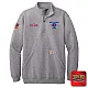 "WEBSTER MEMORIAL EMS" HEATHER GREY Carhartt® Midweight 1/4-Zip Mock Neck Sweatshirt