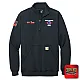 "WEBSTER MEMORIAL EMS" NEW NAVY Carhartt® Midweight 1/4-Zip Mock Neck Sweatshirt
