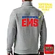 "WEBSTER MEMORIAL EMS" 5.11 JOB SHIRT 1/4 ZIP 2.0 (HEATHER GRAY)