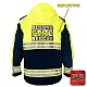 "OCEANA FIRE RESCUE" GAME - HIGH VIZ RESCUE JACKET PARKA (NAVY)