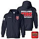 "UPPER LAUREL FIRE-RESCUE" NAVY GILDAN WORK HOODIE