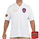 "UPPER LAUREL FIRE-RESCUE" (EMBROIDERY) UTILITY SHORT SLEEVE POLO (WHITE)