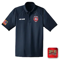 "UPPER LAUREL FIRE-RESCUE" (EMBROIDERY) CornerStone® - Select Snag-Proof Tactical Polo (NAVY)