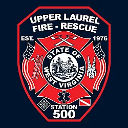 "UPPER LAUREL FIRE-RESCUE" (EMBROIDERY) PERFORMANCE SHORT SLEEVE POLO TECH