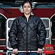 "BLANK" GAME - The Ladies Fit Bravest Diamond Quilt Jacket (BLACK)