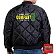 "DEKALB COUNTY FIRE RESCUE STATION 9" GAME - The Ladies Fit Bravest Diamond Quilt Jacket (NAVY)