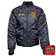 "DEKALB COUNTY FIRE STATION 18" GAME - The Ladies Fit Bravest Diamond Quilt Jacket (NAVY)
