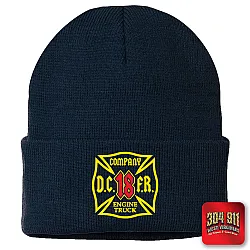 "DEKALB COUNTY FIRE STATION 18" (NAVY) Port & Company® - Knit Cap