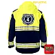 "PHILIPPI VOLUNTEER FIRE DEPARTMENT" GAME - HIGH VIZ RESCUE JACKET PARKA (NAVY)