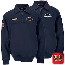 "MORGANTOWN FIRE DEPT" 5.11 JOB SHIRT 2.0 WITH CANVAS DETAILS