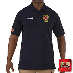 "WILDERNESS FIRE DEPARTMENT" (EMBROIDERY) PROFESSIONAL SHORT SLEEVE POLO