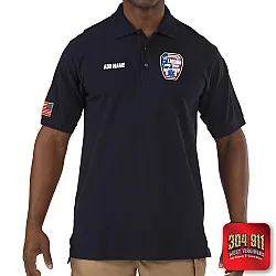 "UPSHUR COUNTY EMS" (EMBROIDERY) PROFESSIONAL SHORT SLEEVE POLO