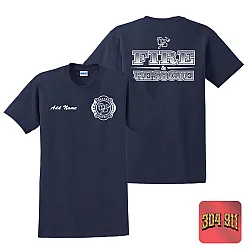 "WARREN DISTRICT FIRE DEPT" GILDAN ULTRA COTTON T-SHIRT
